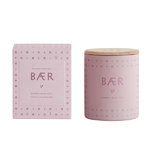 Scented candle with lid, BAER Scented candle with lid, BAER