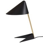 Lighting, Ambience table lamp, black - brass, Black