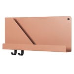 Folded shelf, light terracotta, small Folded shelf, light terracotta, small