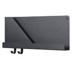 Muuto Folded shelf, black, small