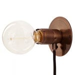 Frama E27 wall lamp, small, bronze