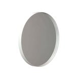 Miroirs muraux, Miroir Unu 4134, 40 cm, blanc, Blanc