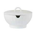 Banquet sugar bowl, white Banquet sugar bowl, white