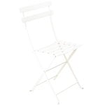 Patio chairs, Bistro Metal chair, cotton white, White
