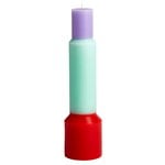 Candles, Pillar candle, XL, red, Multicolour