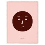Julisteet, Hangry Feeling juliste, 30 x 40 cm, Vaaleanpunainen