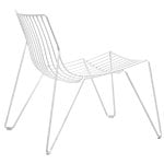 Outdoor lounge chairs, Tio easy chair, white, White