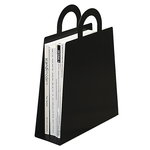 Magbag magazine rack, black Magbag magazine rack, black