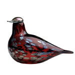 Vetro d'arte, Birds by Toikka Uccello Rubino, cranberry, Rosso