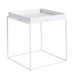 Coffee tables, Tray table medium square, white, White