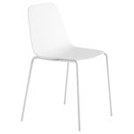 Ruokapöydän tuolit, Maarten tuoli, valkoinen, Valkoinen