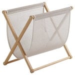 Magazine racks, Magazine rack, oak - stone, Beige