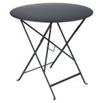 Patio tables, Bistro table, 77 cm, anthracite, Gray