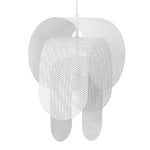 Lampade a sospensione, Lampada a sospensione Superpose, 30 cm, bianca, Bianco