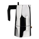 Kaffekannor och tekannor, Ossidiana espressomaskin, 3 koppar, Silver