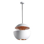 Here Comes The Sun 450 pendant, white - copper Here Comes The Sun 450 pendant, white - copper