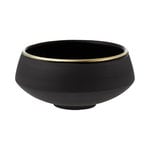 Bowls, Eclipse Gold dessert bowl 0,25 L, black - gold, Black