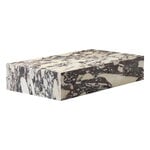 Plinth Grand table, Calacatta Viola marble