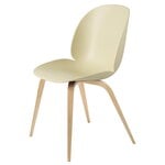 Dining chairs, Beetle chair, oak - pastel green, Green