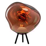Tom Dixon Lampada portatile Melt, grande, rame - nero