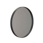 Miroirs muraux, Miroir Unu 4134, 40 cm, noir, Noir