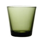Dricksglas, Kartio glas 21 cl, 2-pack, moss green, Grön