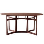 Dining tables, Drop Leaf HM6 dining table, oiled walnut, Natural