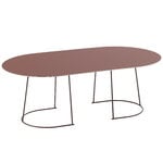 Airy coffee table, large, plum