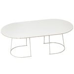 Coffee tables, Airy coffee table, large, off-white, White