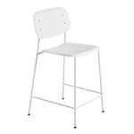 Soft Edge 95 bar chair, white