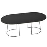 Coffee tables, Airy coffee table, large, black, Black