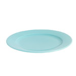 Rainbow plate, medium, turquoise Rainbow plate, medium, turquoise