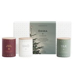 Scented candle set 3 pcs, ÖNSKA Scented candle set 3 pcs, ÖNSKA