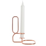 Lup square candleholder, copper Lup square candleholder, copper