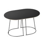 Coffee tables, Airy coffee table, small, black, Black