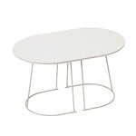 Coffee tables, Airy coffee table, small, off-white, White