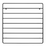 String + grid for wall, black String + grid for wall, black