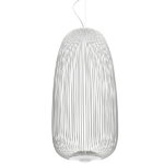 Spokes 1 pendant, white Spokes 1 pendant, white