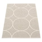 Plastic rugs, Boo rug 70 x 100 cm, linen - vanilla, Beige