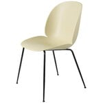 GUBI Beetle chair, matt black - pastel green