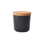Claro storage jar, S, black Claro storage jar, S, black