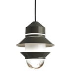 Outdoor lamps, Santorini pendant, IP65, grey, Grey