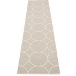Plastic rugs, Boo rug 70 x 300 cm, linen - vanilla, Beige
