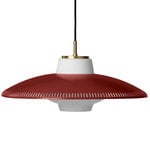 Lampada a sospensione Opal Shade, rossa Lampada a sospensione Opal Shade, rossa