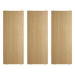 String Furniture String shelf 78 x 30 cm, 3-pack, oak