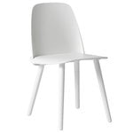Nerd chair, white, PU lacquer Nerd chair, white, PU lacquer