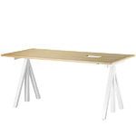 String Works height adjustable work desk, 180 cm, oak String Works height adjustable work desk, 180 cm, oak