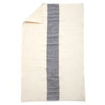Stripes towel 70 x 140 cm, white / dark blue Stripes towel 70 x 140 cm, white / dark blue