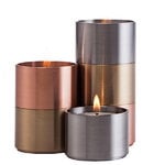 Tealight holders, Trepas Six tealight holders, set of 6, Copper