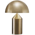 Oluce Atollo 233 table lamp, gold